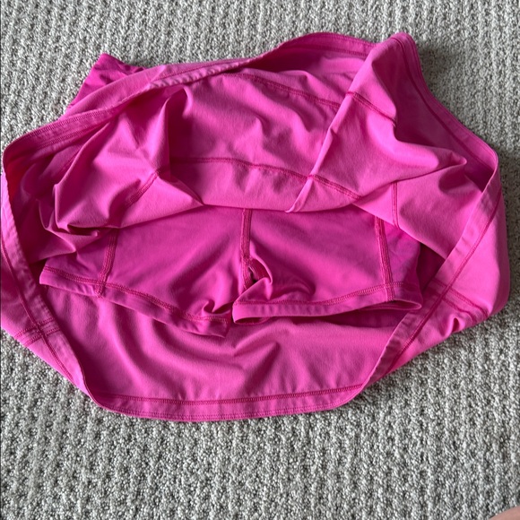 Lululemon Sonic Pink Pace Rival MR Skirt *Long - Picture 5 of 6